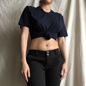 Dark Navy blue Basic Polo Ralph Lauren Short Sleeve T-Shirt